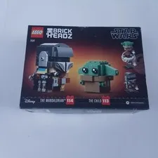LEGO BrickHeadz Star Wars The Mandalorian & The Child 75317 Building Kit *SEALED
