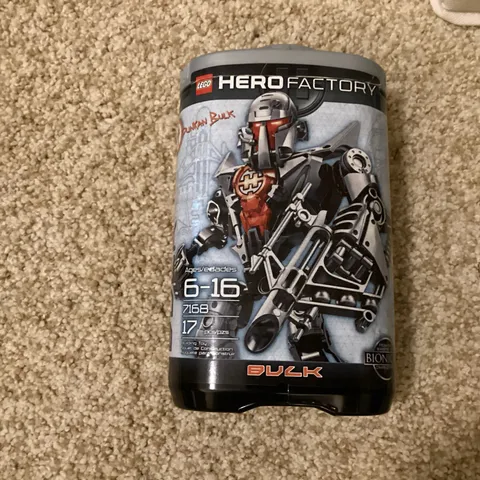 LEGO HERO Factory: Duncan Bulk (7168) Canister/box Only