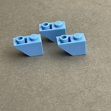 Lego 3665 Light Blue Replacement Parts Pieces Lot of 3