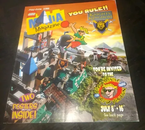 ⭐Lego Mania May-June 2000 Magazine Catalog⭐