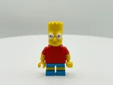 LEGO Simpsons Bart Simpson Minifigure - sim008 - Set 71005