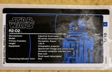 LEGO STICKER SHEET for 75308 R2-D2 UCS, Genuine!