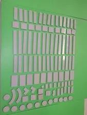 Lego Light Gray Smooth finishing tile lot 100 Lot 3