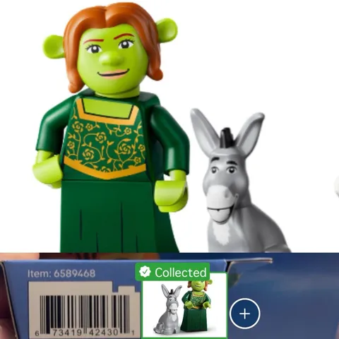 LEGO CMF Minifigure Shrek Series 71053 MiniFig Fiona Donkey IN HAND SHIPS TODAY