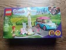 Sealed LEGO FRIENDS: Olivia's Electric Car (41443) Shelf Wear Ec21
