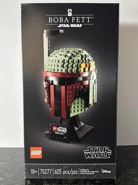 2020 LEGO STAR WARS 75277 Boba Fett Helmet, Retired, Sealed!