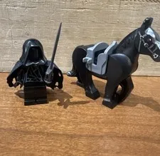 LEGO Lord of the Rings Ringwraith Nazgul Minifigure with Black Horse 9472