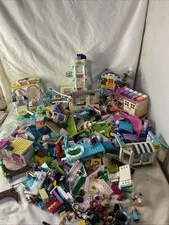 Lego Friends Set Bulk Lot Loose 5lbs W/minifigures Buildings Parts 