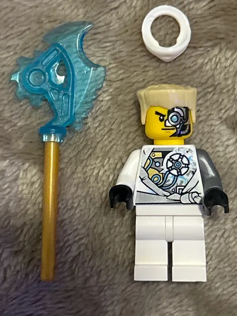 NEW Lego Ninjago Zane Minifigure Rebooted Techno Robe (70724)