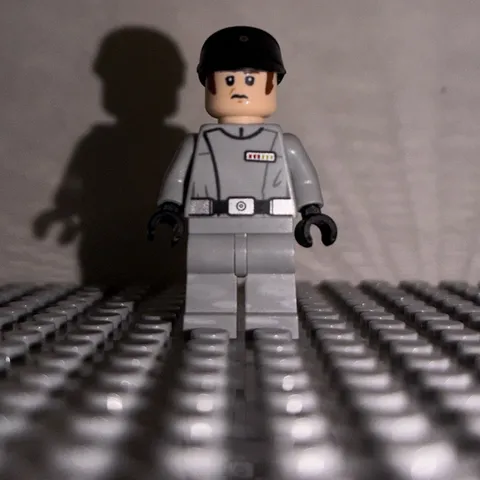 Imperial officer light bluish grey uniform perfect condition Lego Star Wars 