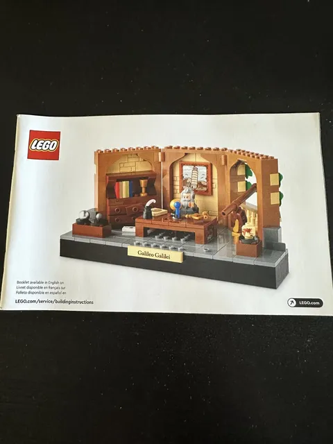 40902 LEGO INSTRUCTION BOOK ONLY Tribute to Leonardo da Vinci