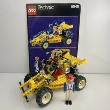 Lego 8840 Rally Shock n' Toll Racer Model Technic Race 1990 Vintage Set 100% Com
