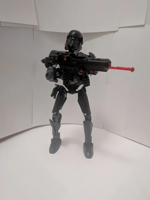 LEGO Star Wars Imperial Death Trooper set number 75121.
