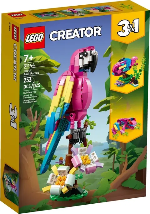 LEGO 31144 - Creator 3-in-1 Series - Exotic Pink Parrot