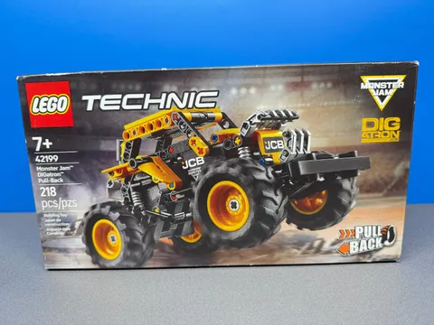 LEGO TECHNIC MONSTER JAM DIGATRON PULL-BACK TRUCK SET 42199 NEW SEALED