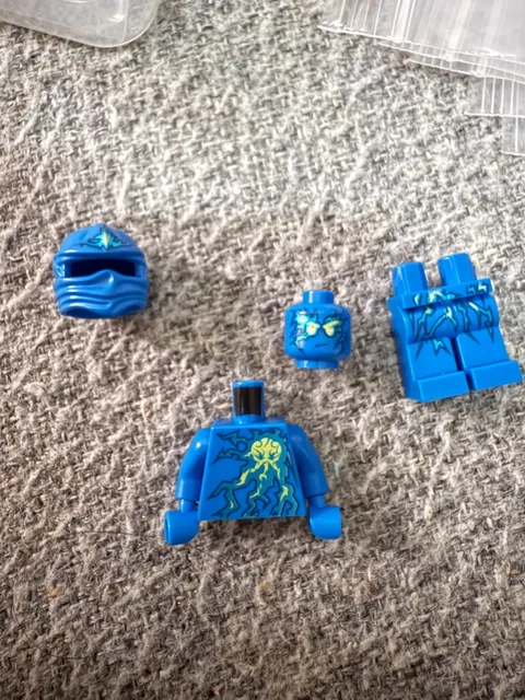 Lego Jay NRG njo0061 authentic Minifigure 9570 NINJAGO Great condition
