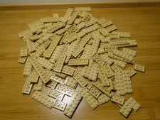 LEGO Lot TAN Sand FLAT PLATES 2X3 2X4 2X6 Flat Plates
