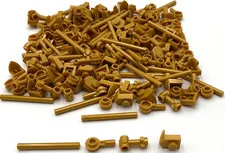 Lego New Pearl Gold Parts