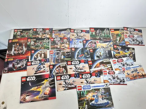 LEGO Star Wars 30 x Instructions 8018 7660 7257 8084 4486 4475 7141 7127 7263