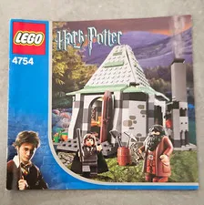 LEGO Harry Potter Building Instructions Booklet Illustrated for Set 4754
