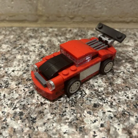 LEGO CREATOR: Red Racer (31055) Car Build Only