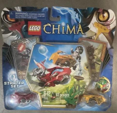 LEGO Legends of Chima Speedorz Chi Battles 70113 93 pcs Longtooth 3-in-1