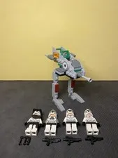 LEGO Star Wars - 8014 Clone Walker Battle Pack NEAR COMPLETE - 2009 Retired