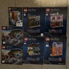 LEGO Harry Potter 75978 Diagon Alley Instruction Manual Booklets books
