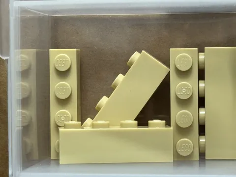 LEGO Parts - Tan Brick 1 x 4 - No 3010 - QTY 5