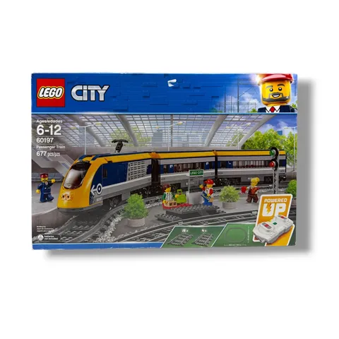 LEGO City Passenger Train 60197 Building Set 677 Pieces Factory Sealed New