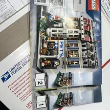 LEGO 10218 Creator Pet Shop Books 1 & 2 Instruction Manuals Only  VG