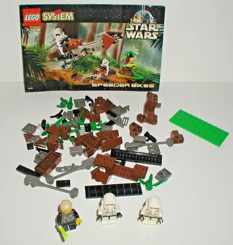 LEGO Star Wars: Speeder Bikes (7128) 100% Complete w/ Instructions and Minifigs