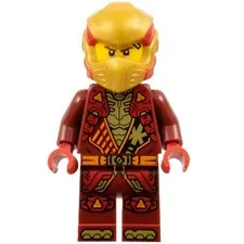 new LEGO NINJAGO Dragons Rising Season 3 Minifig - Kai with pearl-gold headwrap