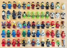 LEGO Minifigure NINJAGO Kai Jay Lloyd Zane Cole Nya Wu Lot Set Bulk Sale