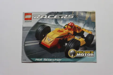 LEGO® Racers 4584 Hot Scorcher Instruction Manual Only!