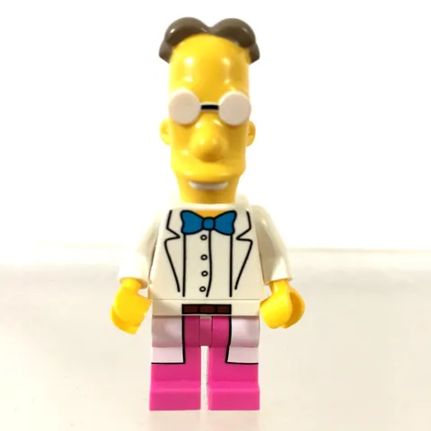 Genuine LEGO The Simpsons Minifigure Series 2 Professor Frink Minifig Only 71009