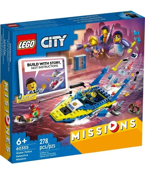 LEGO CITY: 60355 Water Police Detective Missions