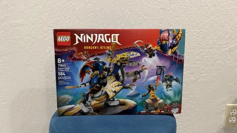 LEGO Ninjago 71843 Rogue's Mech Dragon Rider Empty Box ONLY