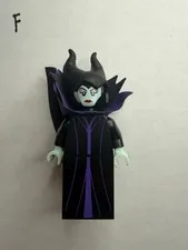 New LEGO Minifigure Series 1 Disney MALEFICENT Minifig Figure