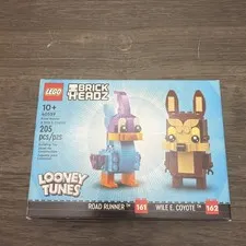 Lego (40559) Brick Headz Looney Tunes Road Runner & Wile E. Coyote 