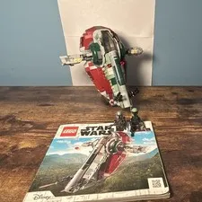 LEGO Star Wars Boba Fett's Starship 75312 593 pcs w/ instructions and Minifigs 