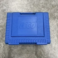 Vintage 1984 LEGO Hard Plastic Storage Carrying Case Box Made in USA Classic