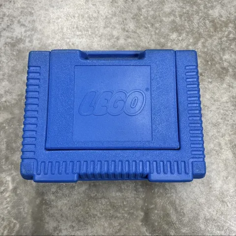 Vintage 1984 LEGO Hard Plastic Storage Carrying Case Box Made in USA Classic