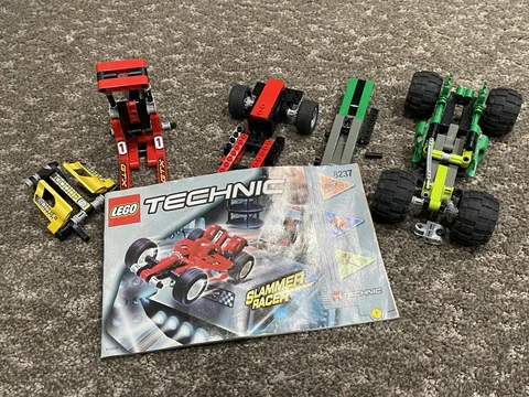 Lego Technic 8237 W Manual Parts And More 1.5 Lbs +  Incomplete Sets Read