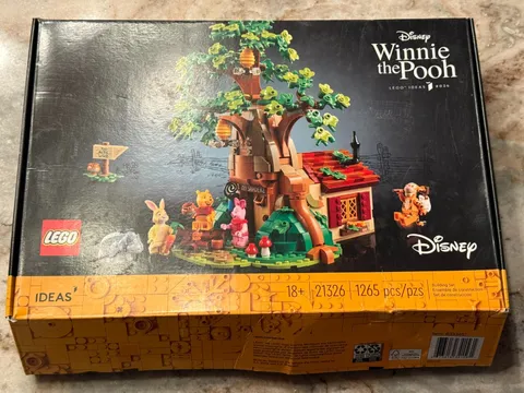LEGO Ideas Winnie The Pooh 21326 Used Complete with Box, Instructions, Minifigs