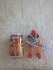 Lego Bionicle Tahu Nuva Complete With Canister (No Lid)