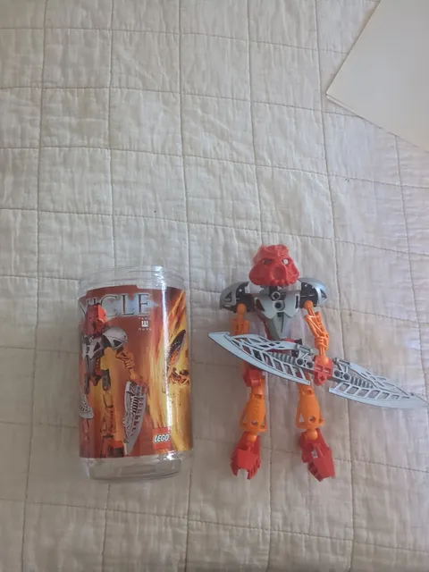 Lego Bionicle Tahu Nuva Complete With Canister (No Lid)