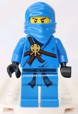 LEGO Ninjago Jay Minifigure (njo0004) Blue Ninja The Golden Weapons