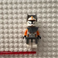 LEGO Star Wars Commander Cody Phase 1  Minifigure - battle damaged