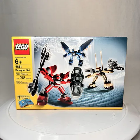 Lego 4881 Creator Designer Set Robo Platoon New Vtg 2004 Lego Set Collectible